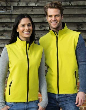 Bedruckbarer Soft Shell Bodywarmer - Reklamnepredmety