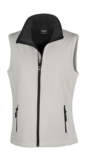 Bedruckbarer Damen Soft Shell Bodywarmer - Reklamnepredmety