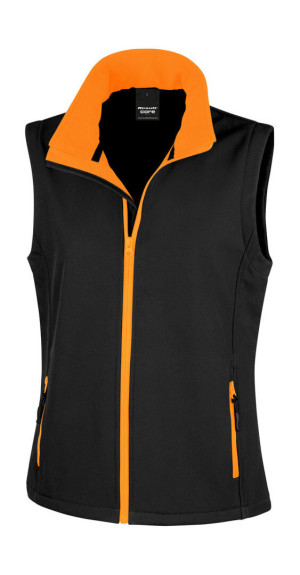 Bedruckbarer Damen Soft Shell Bodywarmer - Reklamnepredmety
