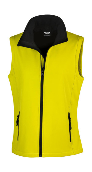 Bedruckbarer Damen Soft Shell Bodywarmer - Reklamnepredmety