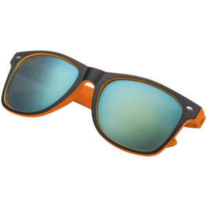 Stilvolle zweifarbige Kunststoffsonnenbrille - Reklamnepredmety