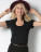 Top mit rundem Decolletée - 157-11-101 - variant Fr 157111013