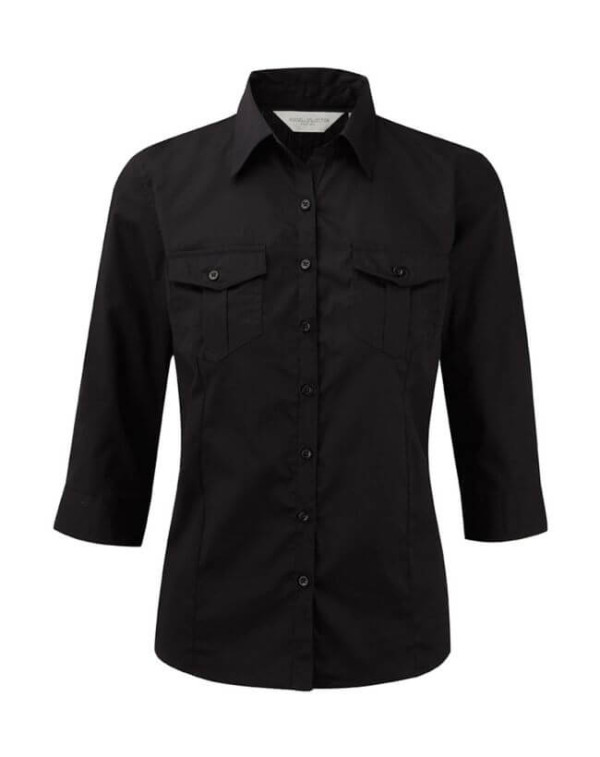 Ladies` Roll 3/4 Sleeve