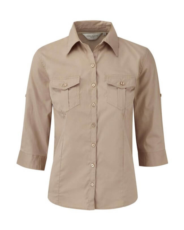 Ladies` Roll 3/4 Sleeve
