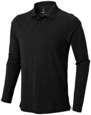 Oakville Langarm-Poloshirt für Herren - Reklamnepredmety