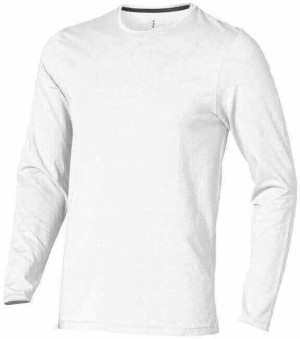 Herren-Langarm-T-Shirt Ponoka aus Bio-Baumwolle - Reklamnepredmety