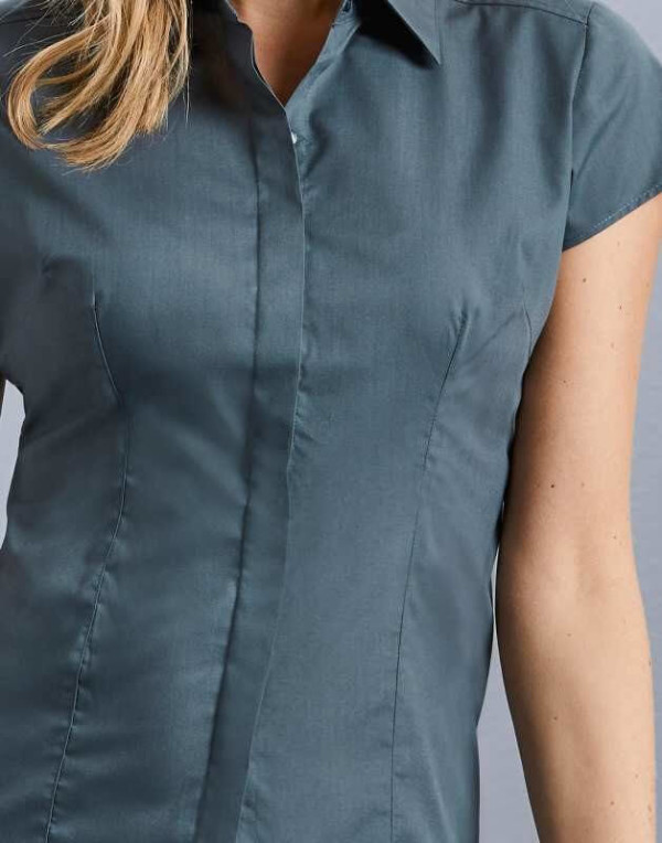 Popelin Bluse