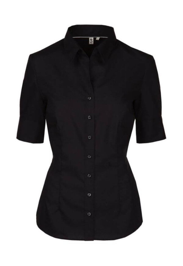 Schwarze Rose Bluse Regina