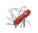 Swiss Army knife fieldmaster, red
