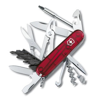 CYBER TOOL 34, blue translucent - Reklamnepredmety