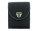 belt pouch, black leather