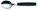 table spoon, black