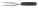 carving fork, black